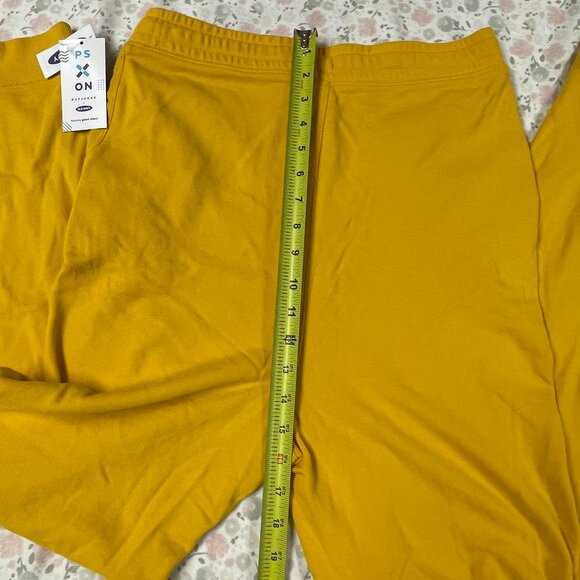Old Navy Popsugar X Sweatpants, Girls XXL (18) Yellow High Waist NWT - Picture 14 of 15